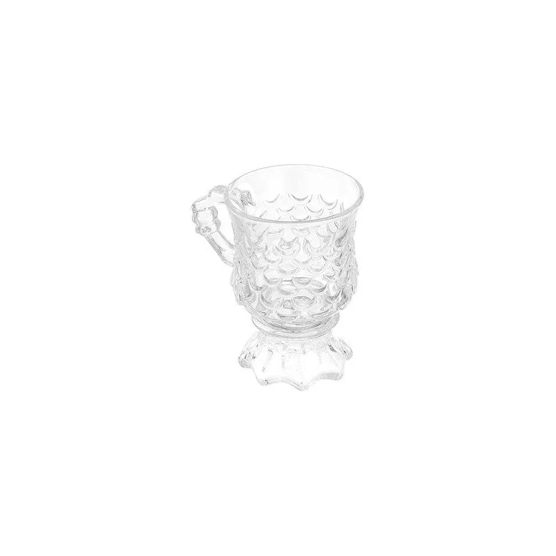 Brivelle Glass Tea Cup (145 mL Each) - Set Of Six media 4
