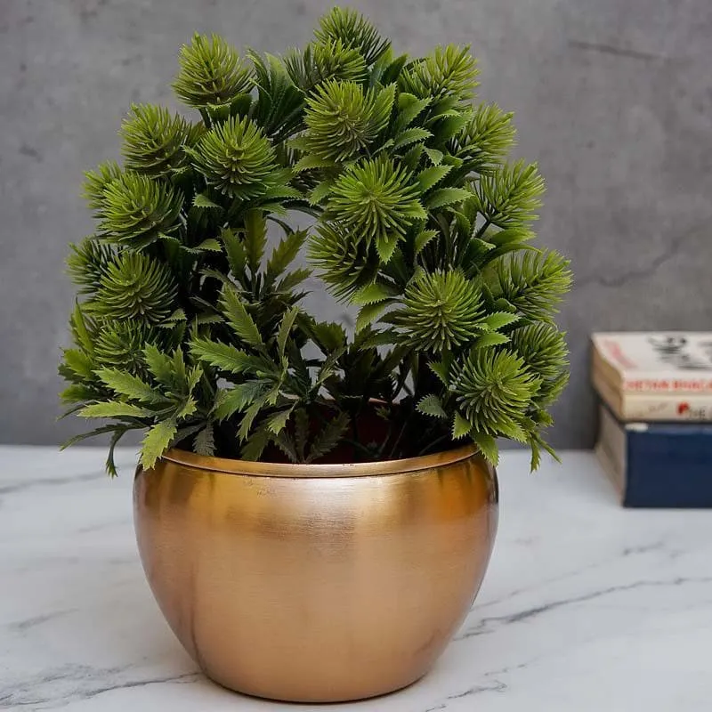 Glossy Gold Planter media 3
