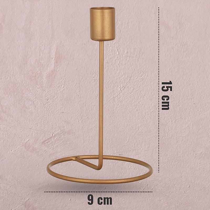 Baia Tealight Candle Holder (Gold) - Set of Four media 7