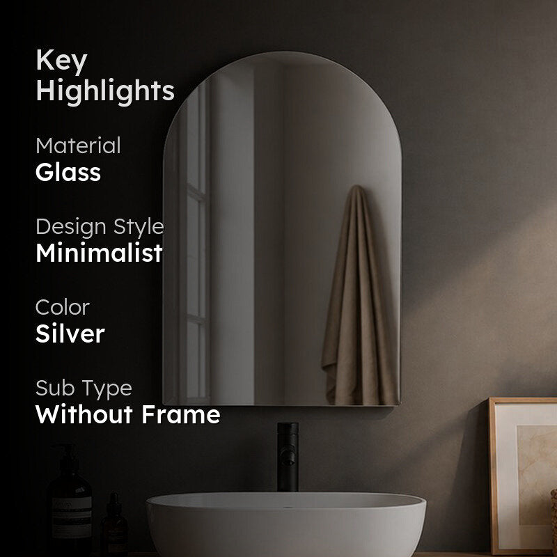Reflextia Frameless Bath Mirror media 2