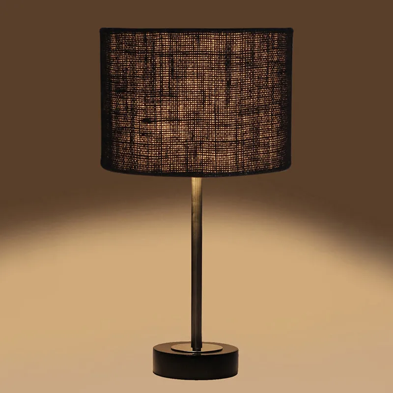 Sienna I Rodin Wooden Table Lamp - Black,Silver media 6