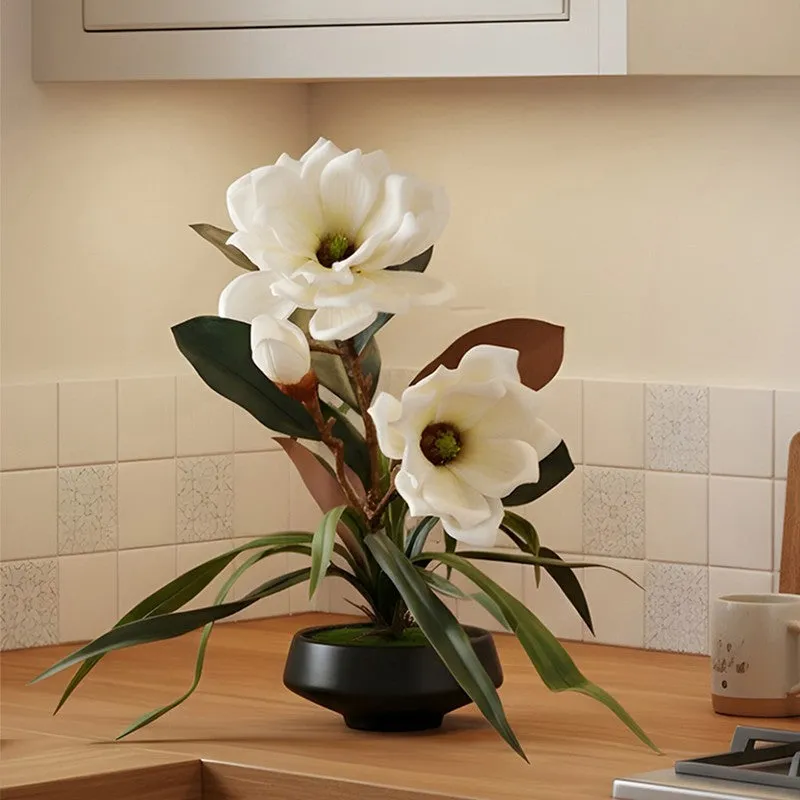 AarviDecor Pure Blossom Foam Artificial Plants media 5