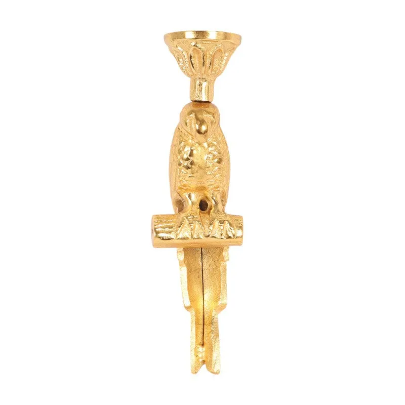 Vihang Bird Tealight Holder - Gold media 7