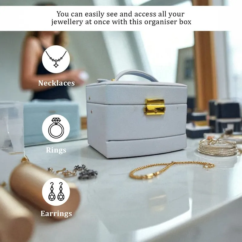 LuxeNest Faux Leather Jewel Box media 7