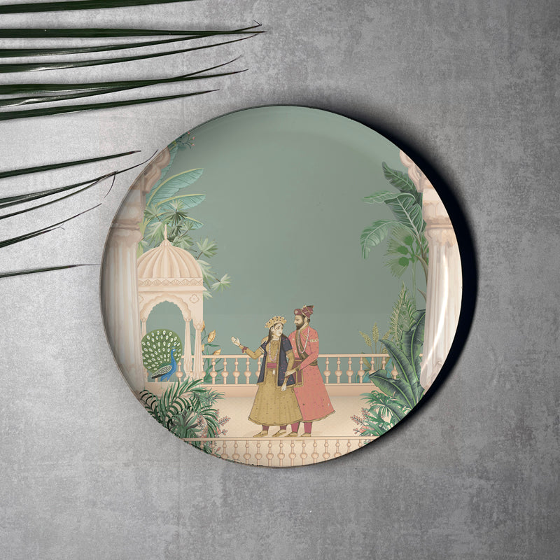 Regal Garden Metal Wall Plate - Set Of Five media 6