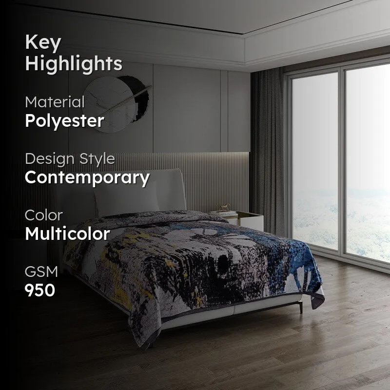 Monte Carlo Mystic Mosaic Blanket - 950 GSM media 2