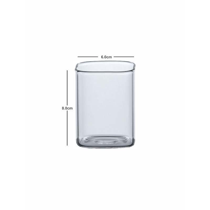 Cubox Glass Tumbler (230 ML) - Set Of Six media 5