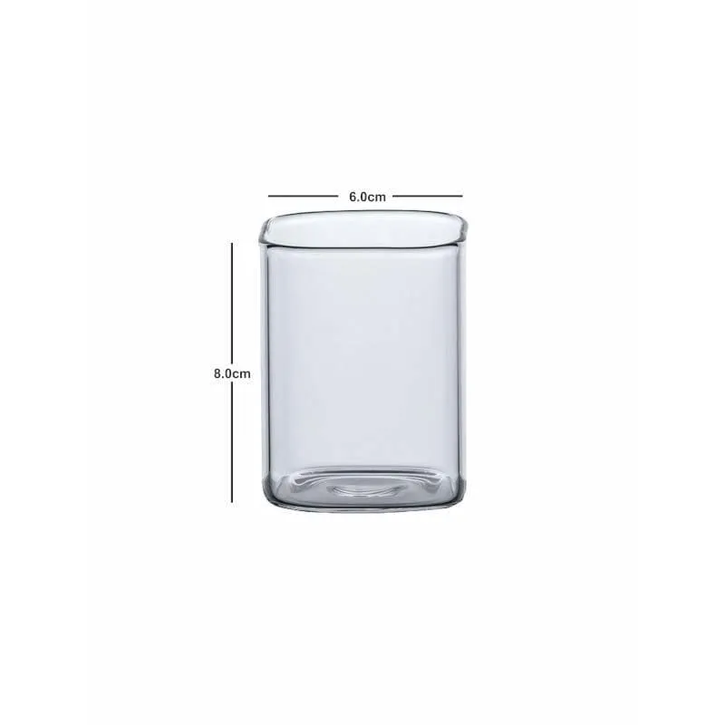 Cubox Glass Tumbler (230 ML) - Set Of Six media 5