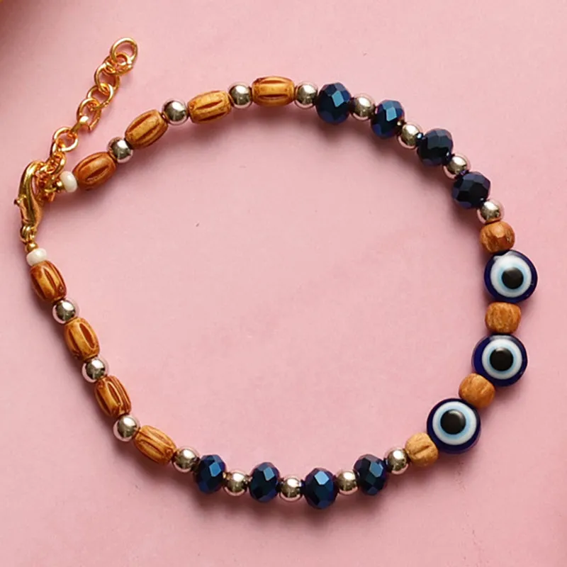 Evil Eye Rakhi with Roli Chawal - Two Piece Set media 3