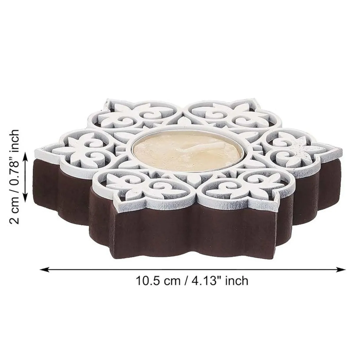 Filigree Bloom Tea Light Candle Holders -Set of Twelve - 11