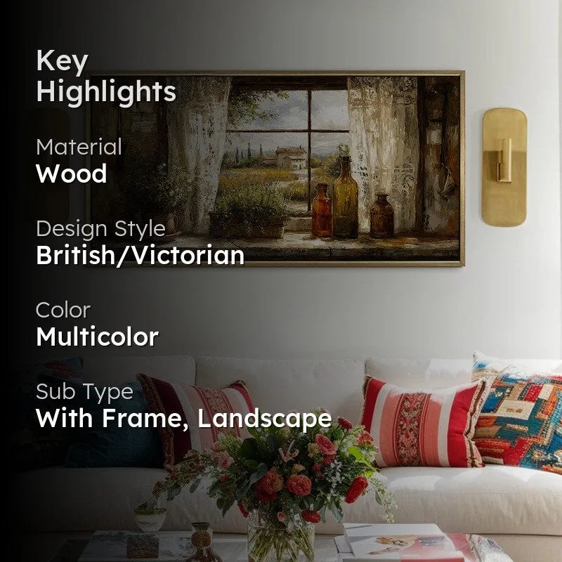 Serene Cottage Outlook Glow Wall Art media 2