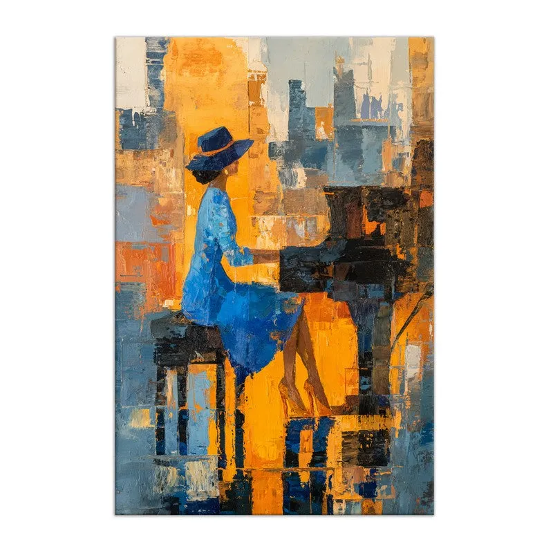 Piano Reverie Canvas Wall Art media 3