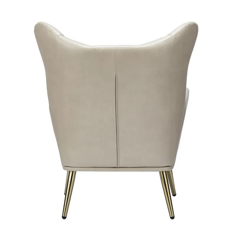 Urban Neem Wood Lounge Chair - Beige media 7