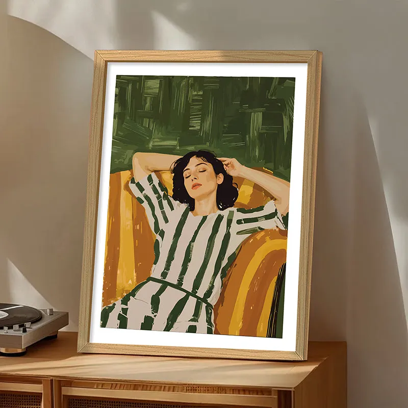 Striped Siesta Wall Art media 2