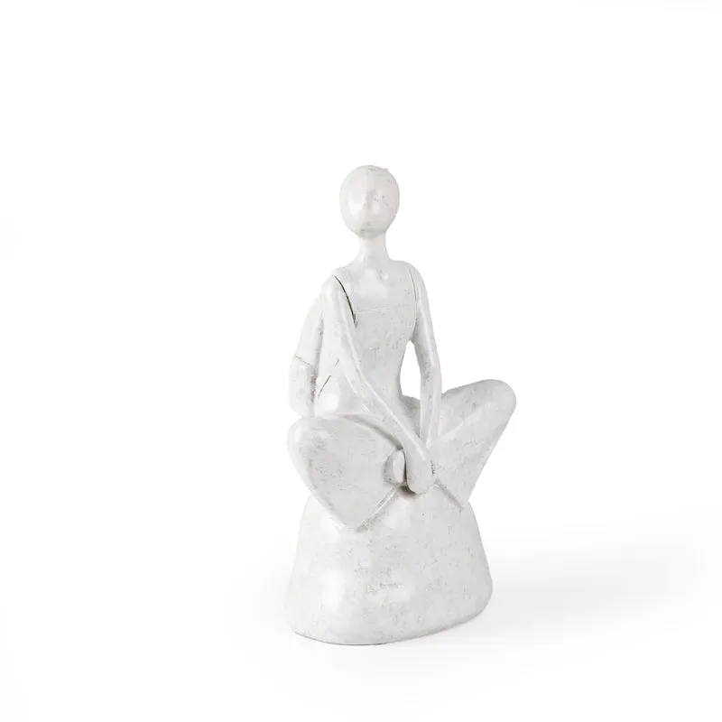 Meditative Mood Resin Showpiece media 5