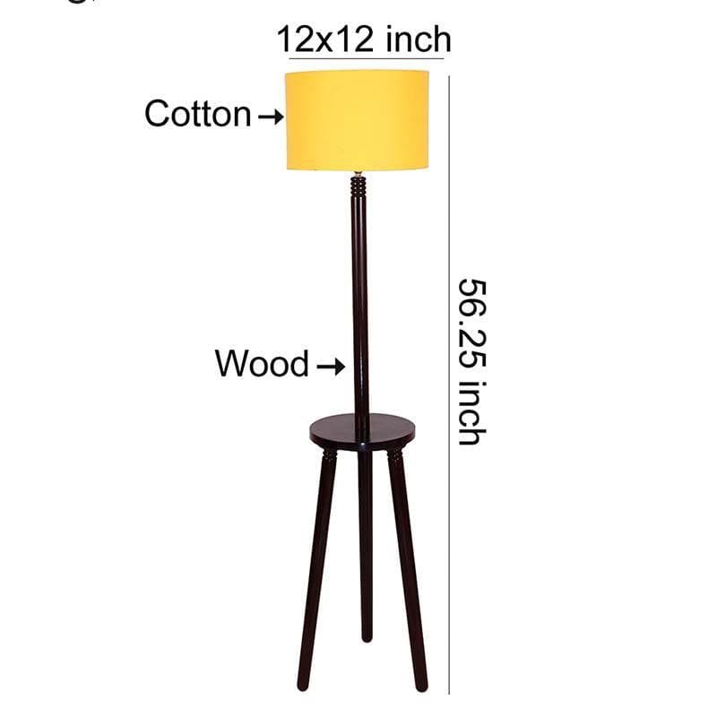 Lightastic Floor Lamp Table - Yellow media 7