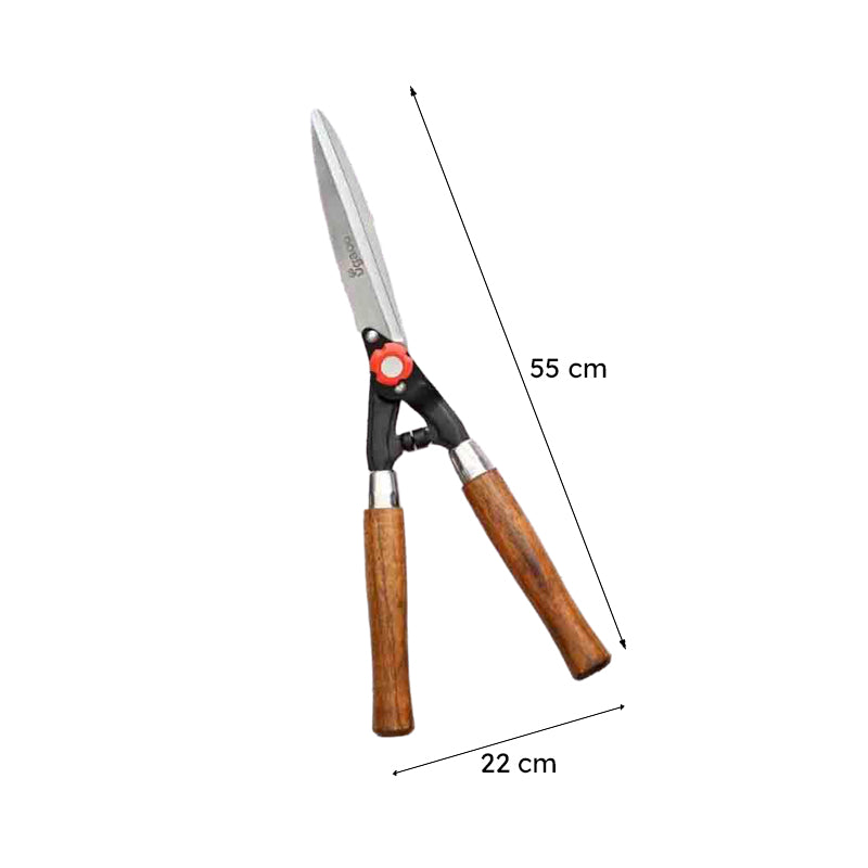 UGAOO Gardening Hedge Shear With Wooden Handle media 5