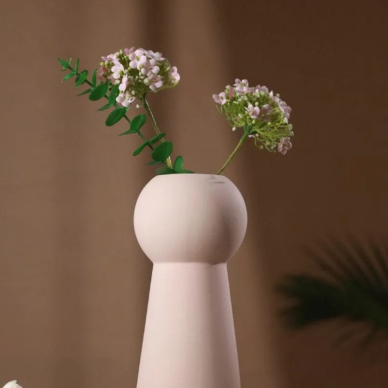 Zircon Ceramic Vase - Pink media 3