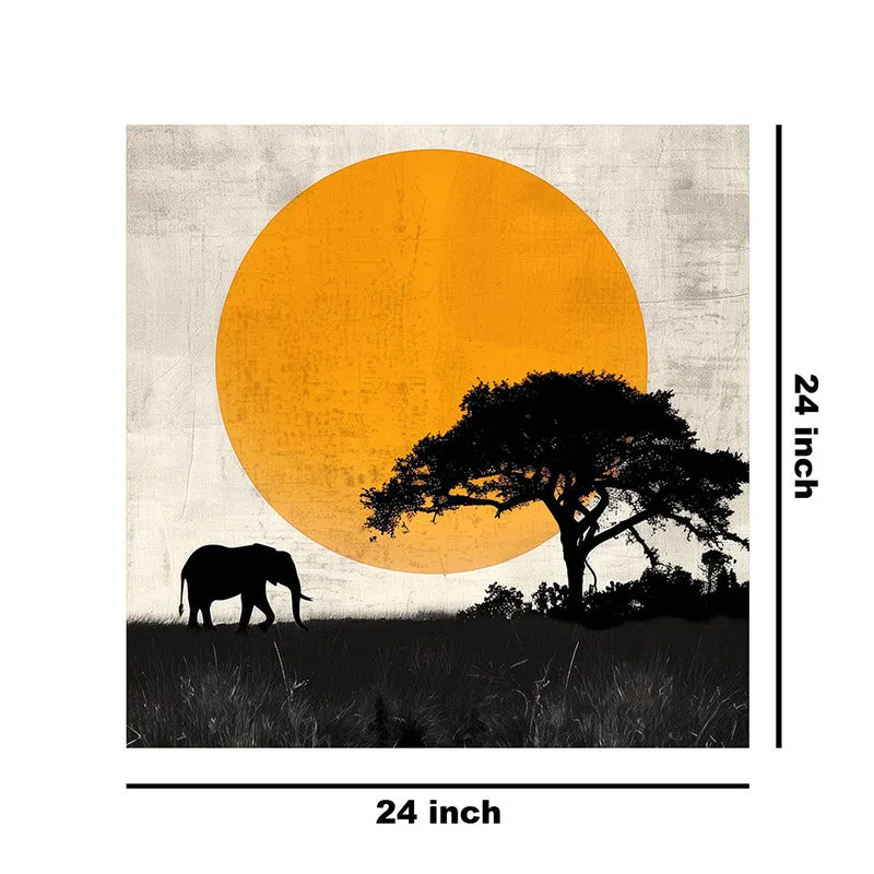 Sunset Gentle Giant Wall Painting media 9