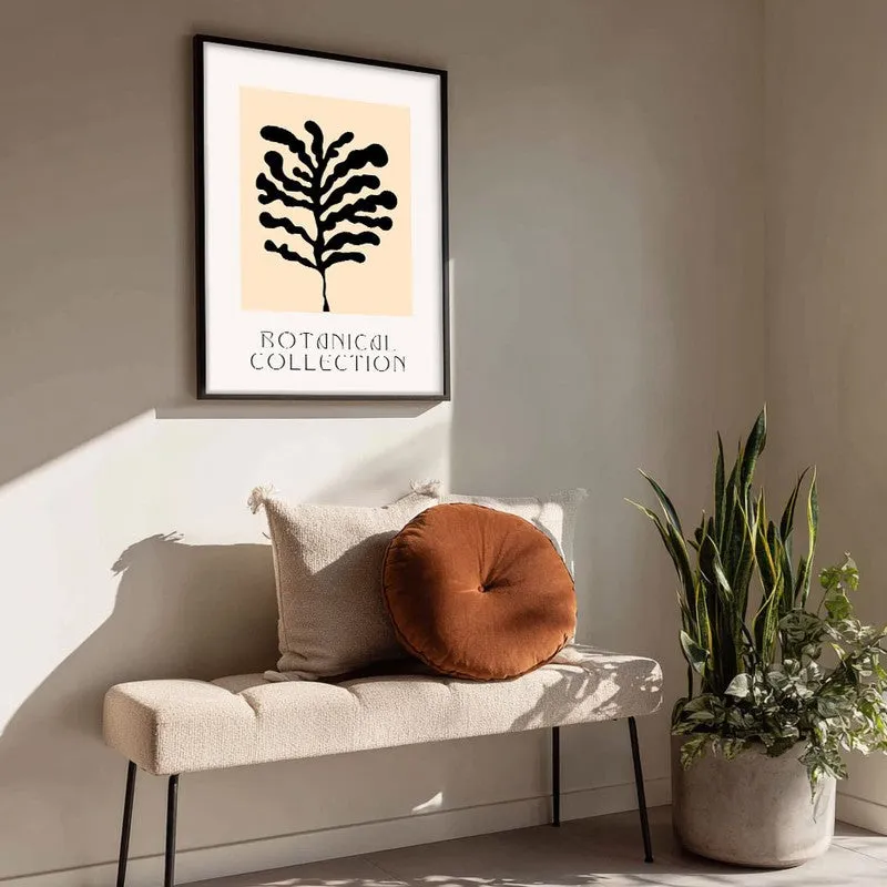 Wild Frond Canvas Wall Painting With Black Frame media 4