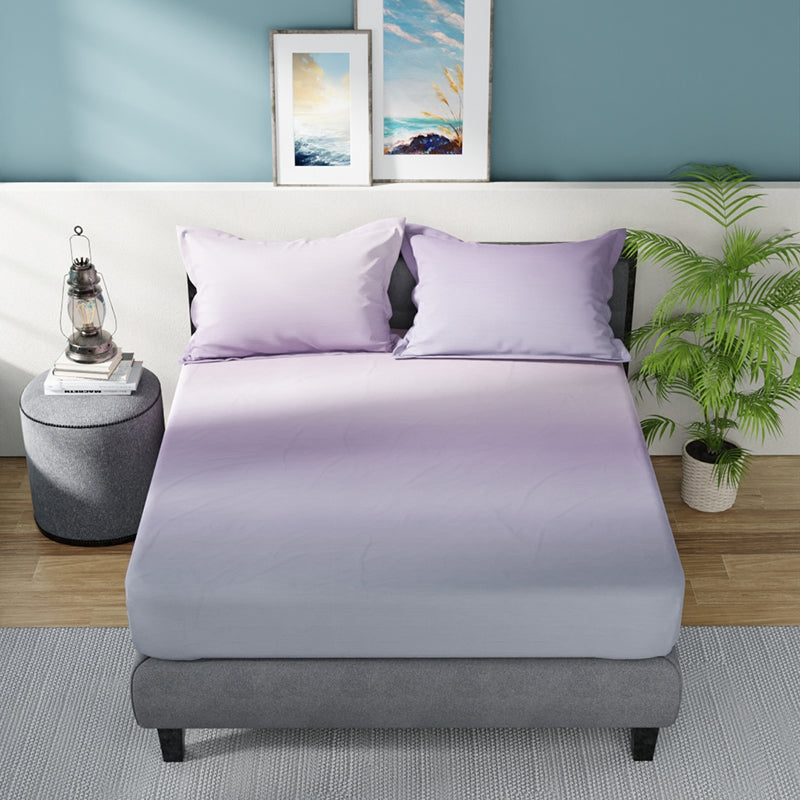 Nautica  Cloud Cotton Bedsheet (Purple) - 160 TC media 3