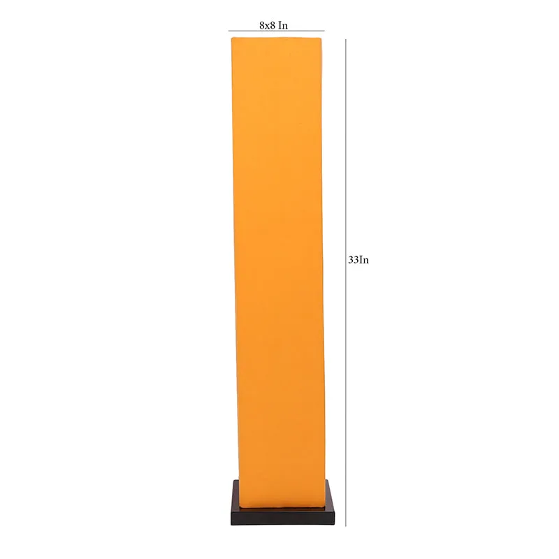 Ruya Wooden Tower Floor Lamp - Yellow media 5