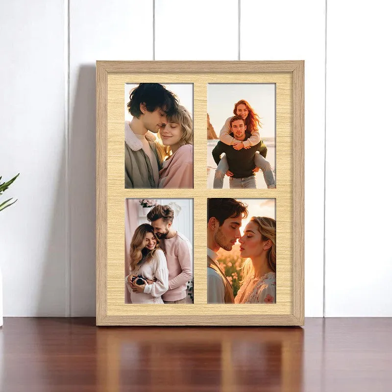 Trevia Collage Photo Frame - Beige media 1