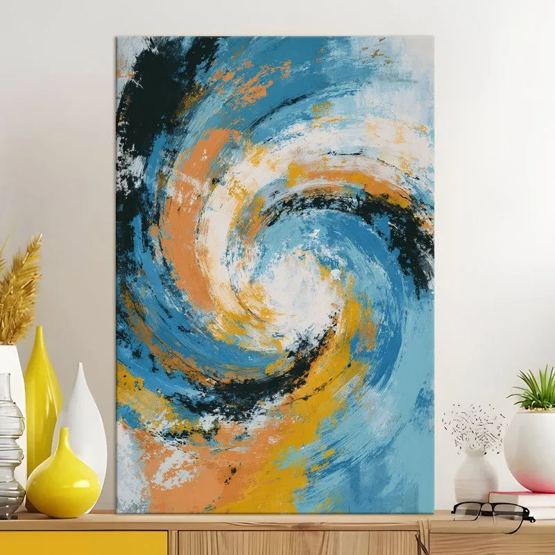 Spirra Color Vortex Canvas Wall Art media 5