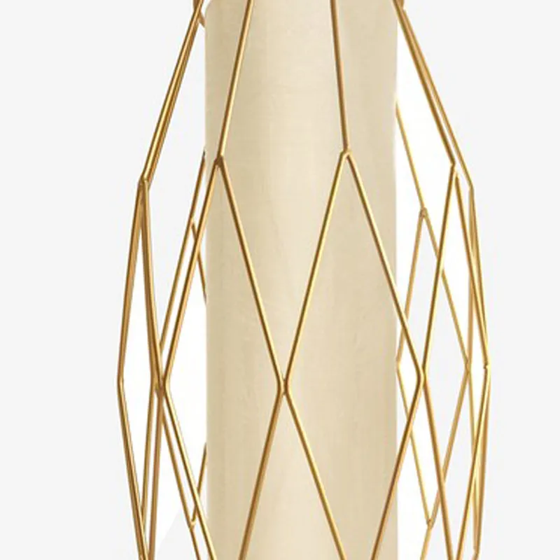 Lustraflare Ori Tall Steel Ceiling Lamp media 5