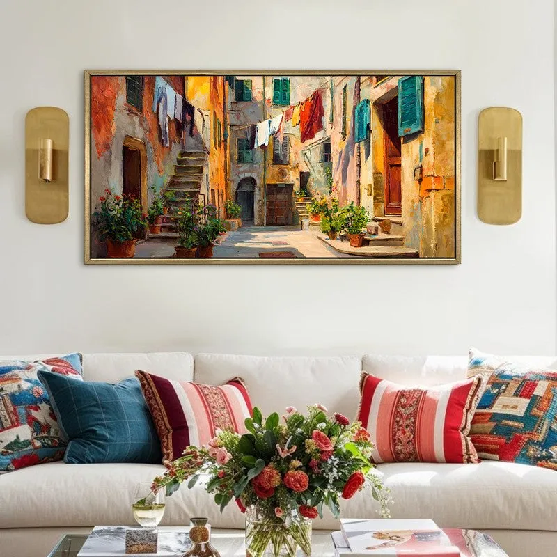 Vintage Europe Homes Cozy Path Wall Art media 1