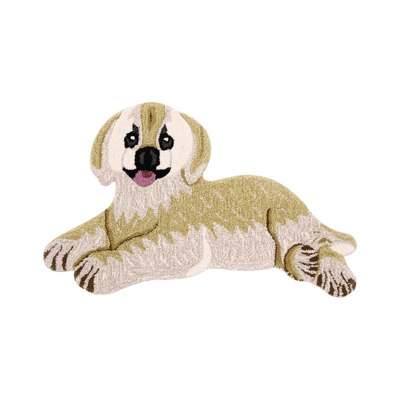 Furry Pup Cotton Carpet