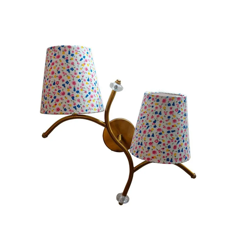 GlowStem Twin Cotton Wall Lamp - Multicolor media 4