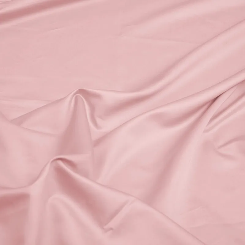 Maison Solid Cotton Pillow Cover (Cameo Rose,700TC) - Set Of Two media 6