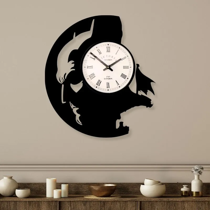 Batman Steel Analog Wall Clock media 1