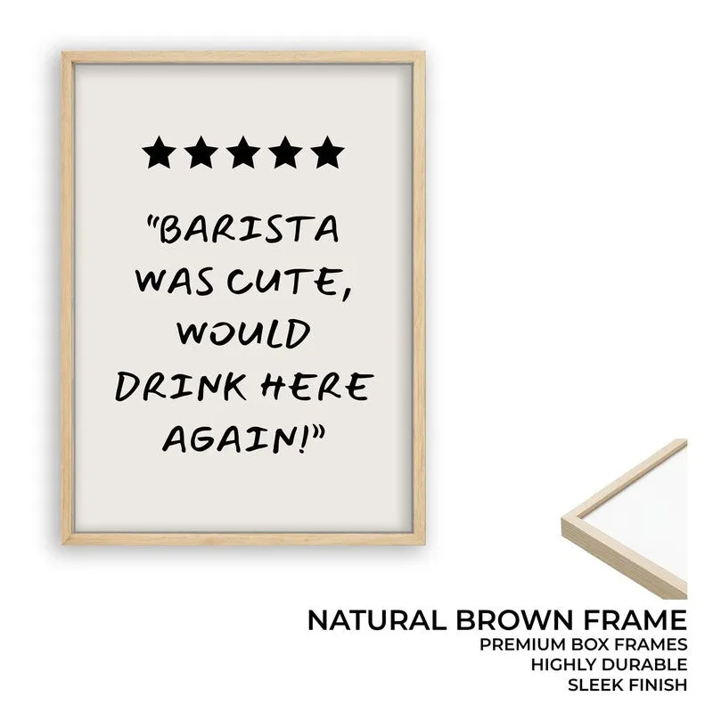 Barista Aura Archival Canvas Wall Art - Brown media 9