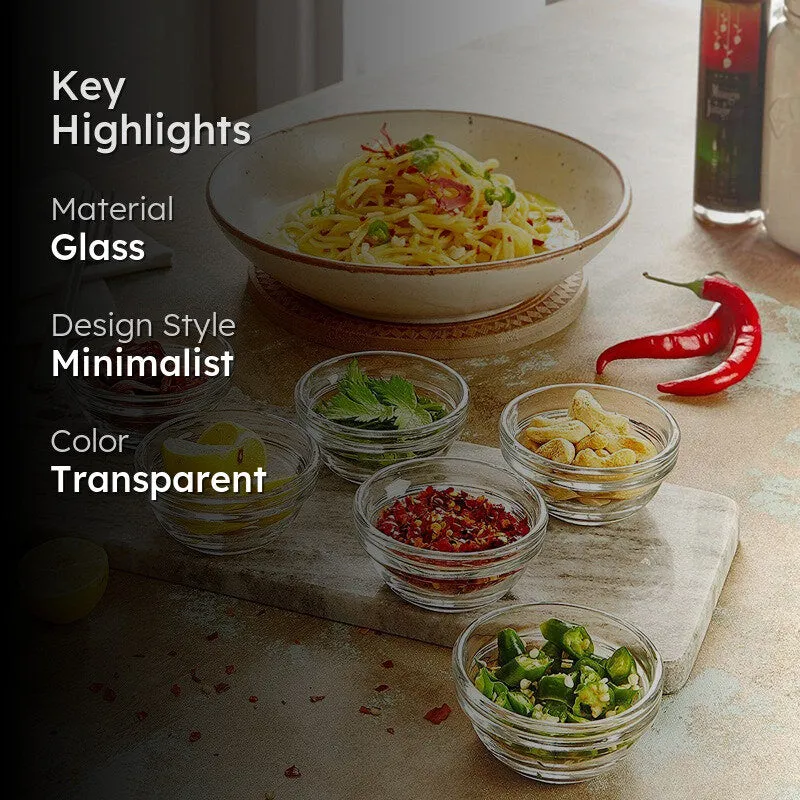Tivra Snack Bowls(140 mL) - Set Of Six media 2