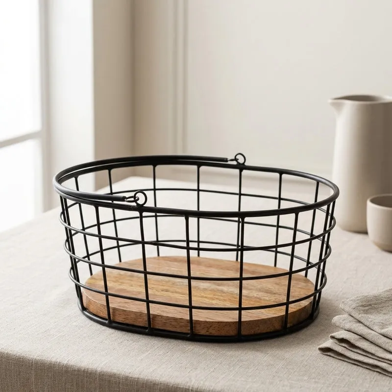 Black Orchard Fruit Basket media 1