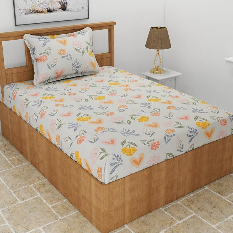Jungly Face Kids Microfiber Bedsheet (Grey) - 130 GSM media 3