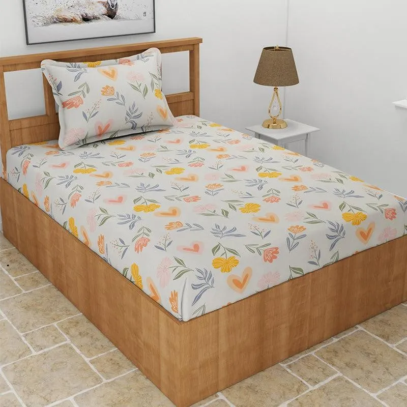 Jungly Face Kids Microfiber Bedsheet (Grey) - 130 GSM media 3