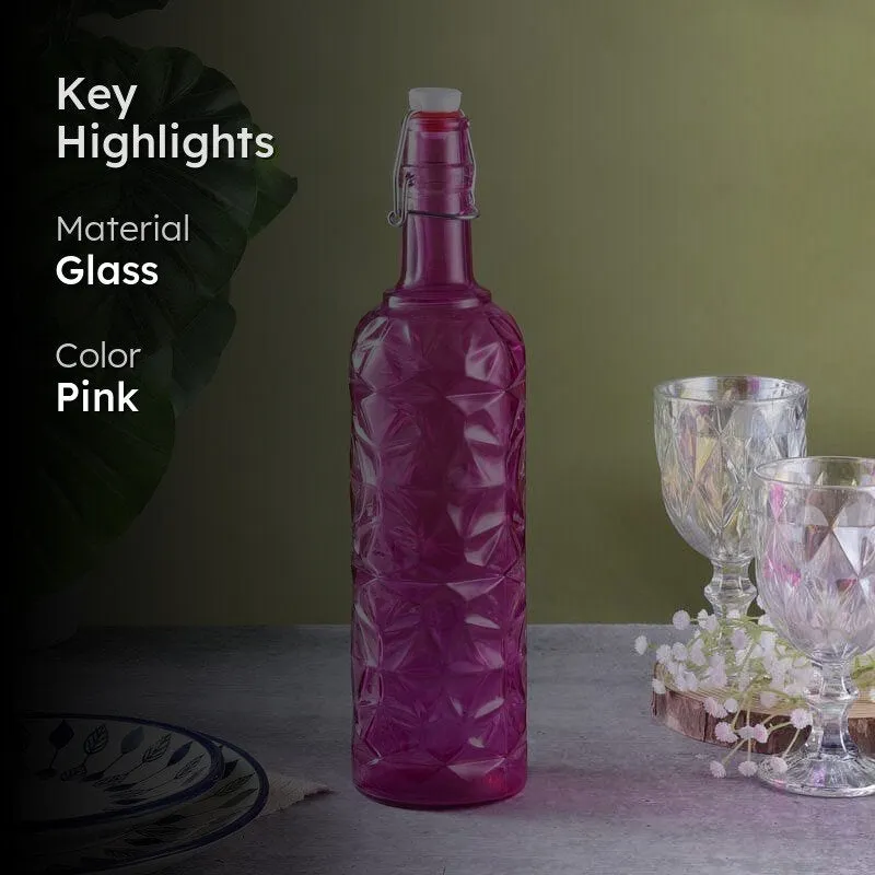 Stella Textured Fliptop Bottle - Pink media 2