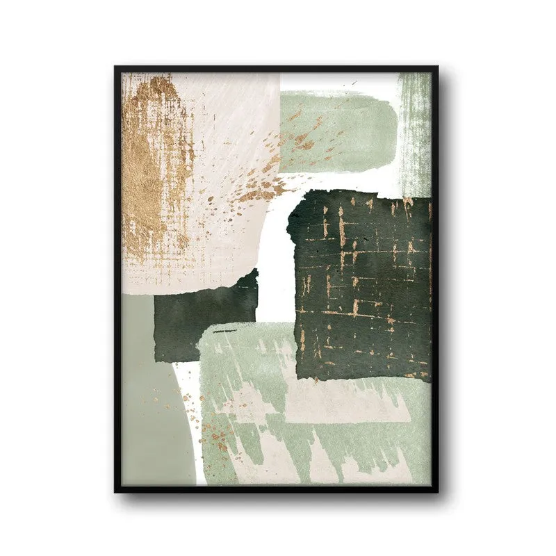 Stone & Sage Framed Canvas Wall Painting media 6