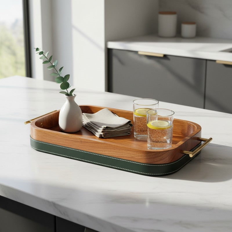 Aurelia Grain Wooden Serving Tray