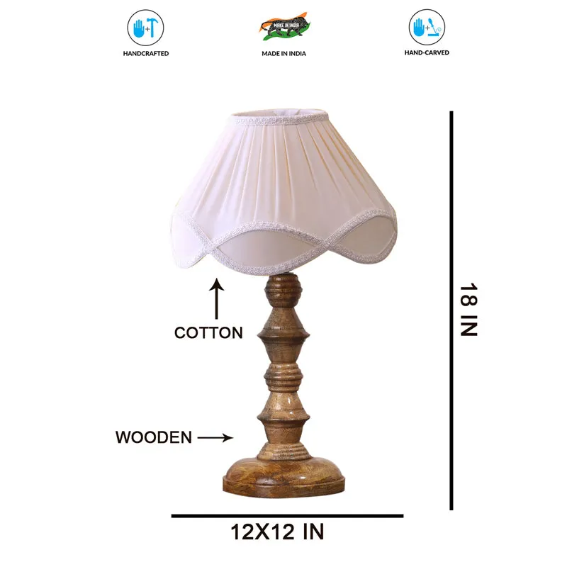 Valencia Timber Wooden Table Lamp media 7