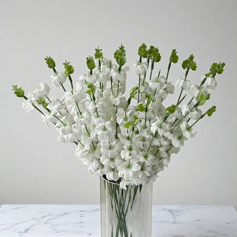 Faux Cherry Blossom Polyester Artificial Flower media 1