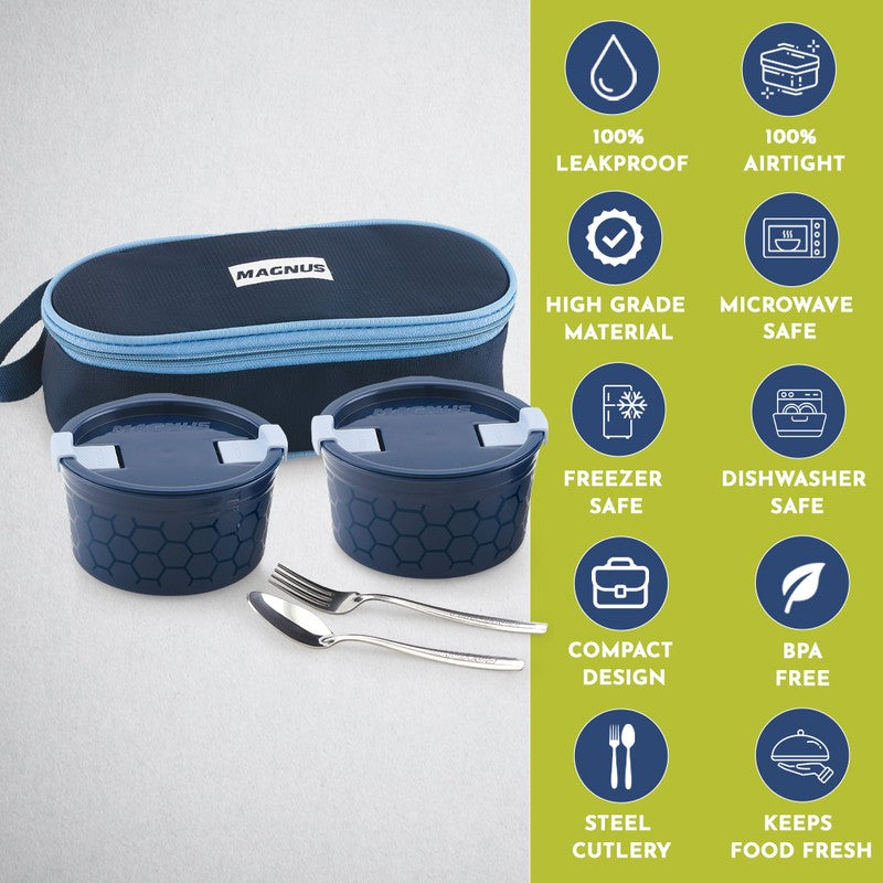 Mealio Neat Lunch Box with Lunch Bag - Three Piece Set media 9