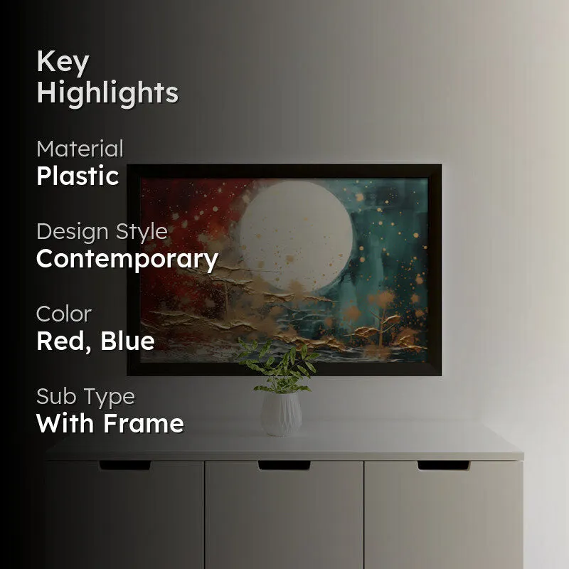 Lunar Splash Wall Painting media 2