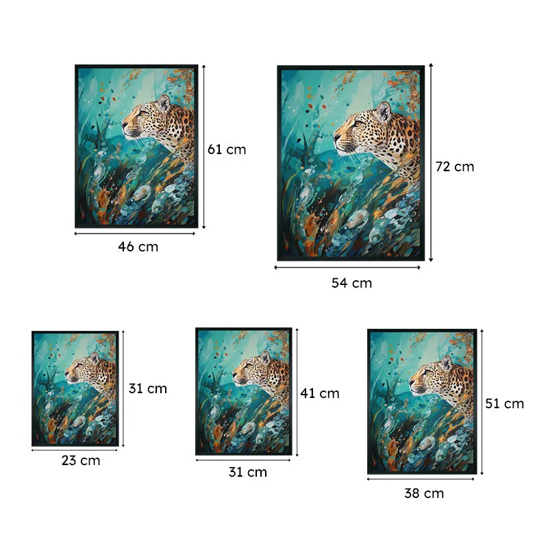 Leopard Lace Canvas Wall Art media 8