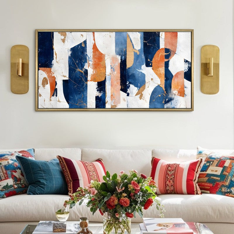 Verdure Linear Canvas Wall Art