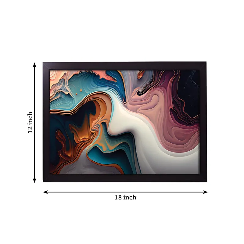 Revery Flow Abstract Wall Painting media 4
