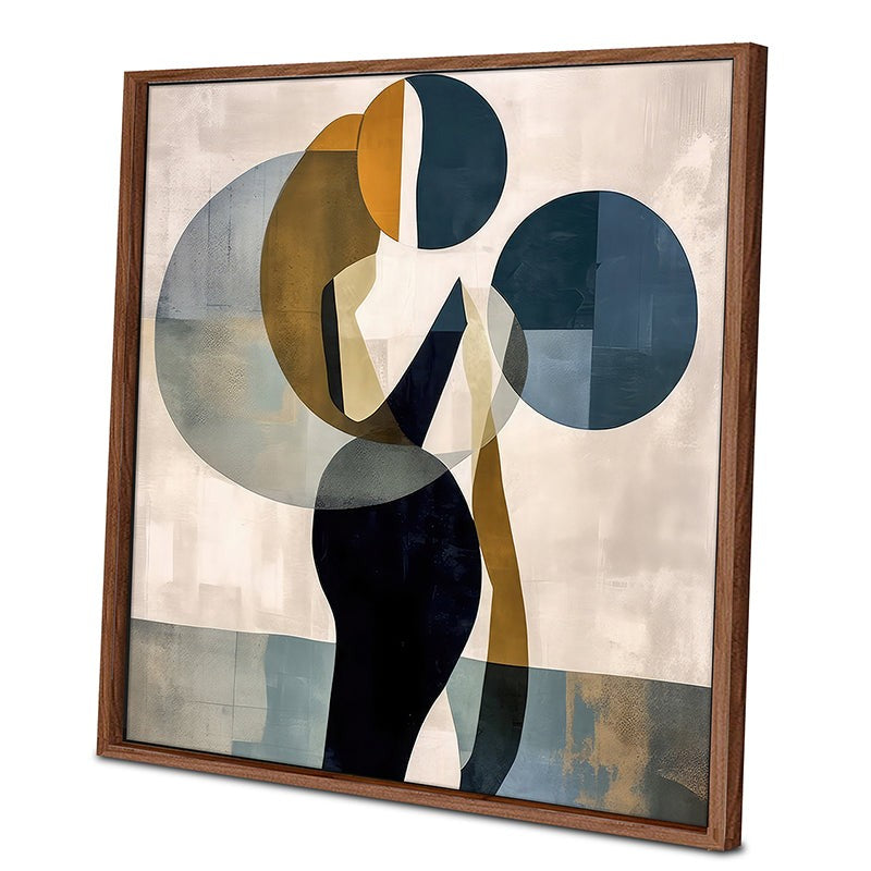 Form Abstracta Wall Art With Frame - Brown media 3